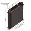 Proform 69570-40 - Tundra Series Oil and Transmission Cooler - 40 Rows