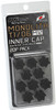 Project Kics WCMF1K - M12 Monolith Cap - Black (Only Works For M12 Monolith Lugs) - 20 Pcs