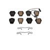 PowerStop 17-912 - Power Stop 02-04 Audi A6 Front Z17 Evo Ceramic Brake Pad w/Hardware