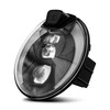 PROJECT X HL538822-1 - 7 Inch Headlight With 4K Wide Angle Camera For 07-18 Wrangler JK  Offroad