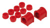 Prothane 1-1107 - 87-96 Jeep YJ Front Sway Bar Bushings - 1 1/8in - Red