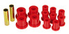 Prothane 1-1003 - 76-86 Jeep CJ5/CJ7 Rear Spring & Shackle Bushings - Red