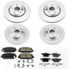 PowerStop CRK7935 - Power Stop 17-19 Honda Civic Front & Rear Z17 Evolution Geomet Coated Brake Kit