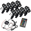 ORACLE Lighting 5895-339-8 - Underbody RGB+W Wheel Well Rock Light Kit - 8 PCS - ColorSHIFT