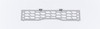 Putco 82169 - 2020 Ford SuperDuty - Hex Shield - Polished SS Bumper Grille Inserts