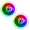 ORACLE Lighting 7081-330 - 97-06 Jeep Wrangler TJ SMD HL - ColorSHIFT