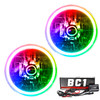 ORACLE Lighting 7081-335 - 97-06 Jeep Wrangler TJ SMD HL - ColorSHIFT w/ BC1 Controller