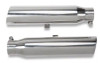 Pypes SFM29VB - 1979-2004 Mustang Black Pype Bomb Cat Back Exhaust System M80 Mufflers 409 Stainless Steel  Performance Exhaust