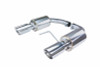 Pypes SFM92MS - 2024 Mustang GT w/o Active Exhaust S650 Platform Street Pro Touring Axle Back Exhaust Kit 304 Stainless  Performance Exhaust