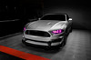 ORACLE Lighting 8204-332 - Lighting 18-23 Ford Mustang Dynamic ColorSHIFT LED Headlights - Black Series