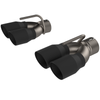 QTP 430015TB - 2015-2023 Dodge Challenger 5.7L  Black Quad Tip Adapter