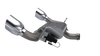 QTP 425007 - 2007-2018 Jeep Wrangler JK  Screamer Axle Back