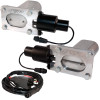 QTP QTEC66 - Bolt-On QTEC Dual Low Profile Oval Electric Cutout Valves - Pair