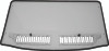 QuadBoss 375093 - 15-18 Polaris Ranger 570 Full-Size Full Vented Windshield