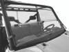 QuadBoss 375780 - 15-19 Polaris Ranger 1000 Diesel Windbreak Folding Windshield