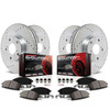 PowerStop K6350 - Power Stop 13-14 Ford Focus Front & Rear Z23 Evolution Sport Brake Kit