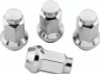 QuadBoss 608929 - Lug Nuts 3/8in-24 - 14mm-Od - Chrome  - Box of 4