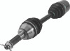 QuadBoss 609384 - 2005 Polaris Scrambler 400 4x4 Rear Left Replacement Axle