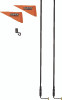 QuadBoss 609661 - Qb 6Ft Smoke Dual Whip Rmte