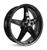 Race Star 92-060446B - 92 Drag Star Bracket Racer 20x6 5x115BC 3.20BS Gloss Black Wheel