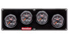 QuickCar 69-4026 - Redline 4 Gauge Panel OP/WT/FP/WP