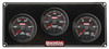 QuickCar 69-3012 - Redline 3 Gauge Panel OP/WT/FP
