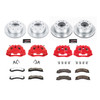PowerStop KC6259-36 - Power Stop 12-14 Chevrolet Silverado 2500 HD Front & Rear Z36 Truck & Tow Kit w/Calipers