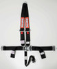 Racequip 713003 - Black L & L V4pt Seat Belt
