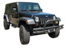 Rampage 88625 - 2007-2018 Jeep Wrangler(JK) Double Tube Bumper Front - Black