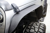 Rampage 867981 - 2007-2018 Jeep Wrangler(JK) Steel Fender Flares - Slim - Black