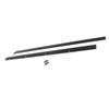 Rampage 901001 - 1976-1983 Jeep CJ5 Windshield Channel - Black