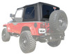 Rampage 912835 - 1997-2006 Jeep Wrangler(TJ) OEM Replacement Top - Black Diamond