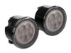 Raxiom J108040 - 07-18 Jeep Wrangler JK Axial Series LED Amber Turn Signals (Smoked)