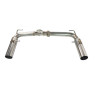 Remark RO-TSZ8-SL - 2022+ Subaru BRZ/Toyota GR86 BOSO Axle Back Exhaust w/Stainless Steel Tip