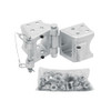 Reese HDPB340101 - Fold-Away Bolt-On Hinge Kit  3in x 4in
