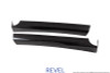 Revel 1TR4GT1AX03 - GT Dry Carbon Door Trim (Front Left & Right) Tesla Model 3 - 2 Pieces