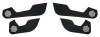 Revel 1TR5GDAH01R - GT Design Kick Panel Cover (Red Stitch) 18-19 Honda Civic Type-R / Hatchback - 4 Pieces