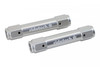 Ridetech 11009406 - Billet Aluminum Tie Rod Adjusters For 1965-1972 Galaxie 2 Adjusters 4.5 Inch Long W/ 5/8 -18 Thread And 4 Jam Nuts