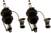 Ridetech 11163011 - Front TQ Shockwaves For 1967-1969 Gm F-Body For Use W/  Lower Arms And Tall Spindles Pair Of Triple Adjustable Shock waves W/ 1/4 Inch Airline Fittings