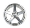 Rocket Racing Wheels TTR29-886145-B -  Flare - Titanium/Machined