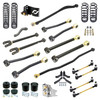 RockJock RJ-JK2DR1-101 - Pro Edition Johnny Joint Suspension System for JK Wrangler (2-door) 4 Inch lift  4X4