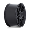 Rotiform R907221263+60 - Fra 22X12 Gloss Black With Matte Black Spokes