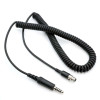 Rugged Radios CC-FIRECOM-5 - Firetruck Intercom Headset Coil Cord for Firecom Style Jacks 5 Foot