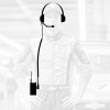 Rugged Radios CREW-RDH-U - Crew Chief - H42 Spotter Headset and Rugged Handheld Radio Package - Black