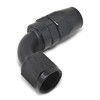 Russell 610165 - Performance -6 AN Black 90 Degree Full Flow Hose End