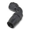 Russell 610195 - Performance -12 AN Black 90 Degree Full Flow Hose End