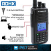 Rugged Radios RDH-X-HV - WATERPROOF - Rugged RDH-X - Bus Band 2-Way Radio - Digital and Analog / Safety Yellow
