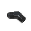 Russell 660953 - Performance -6 AN to 1/4in NPT 45 Degree Flare to Pipe Adapter
