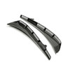 Seibon FD17HDCVR - 17-18 Honda Civic Type-R Carbon Fiber Fender Ducts (Pair)
