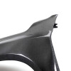 Seibon FF22NSFT-MB - 2022 Nissan Frontier MB-Style Carbon Front Fibers Pair (2in rise 4in Wider)